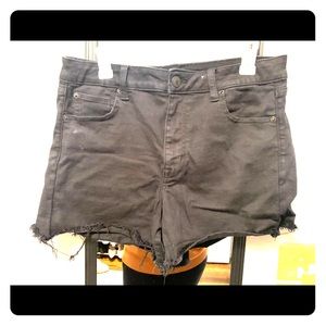 Black Jean Shorts AE